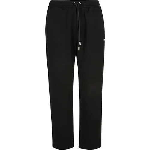 Schwarze Hose für Männer Aw24 , Herren, Größe: M - Off White - Modalova