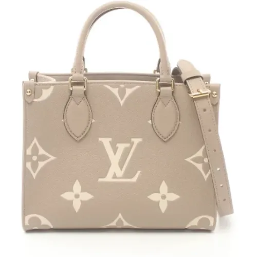 Pre-owned Leather louis-vuitton-bags , female, Sizes: ONE SIZE - Louis Vuitton Vintage - Modalova