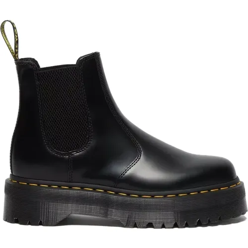 Schwarze Chelsea Style Stiefeletten , Damen, Größe: 36 EU - Dr. Martens - Modalova