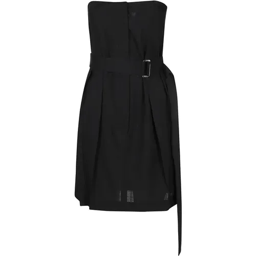 Chic Strapless Mini Dress , female, Sizes: 2XS - Victoria Beckham - Modalova