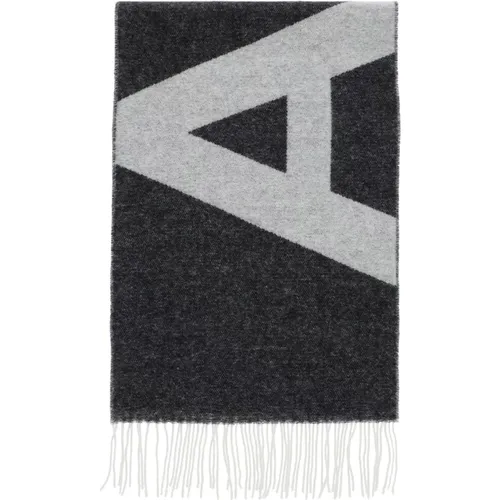 Malo Wollmischung Schal mit Maxi Logo - A.p.c. - Modalova