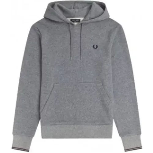 Kapuzen-Zip-Sweatshirt in Regular Fit - Fred Perry - Modalova