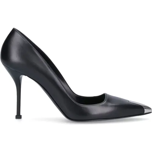 Elegante schwarze Absatzschuhe , Damen, Größe: 38 EU - alexander mcqueen - Modalova