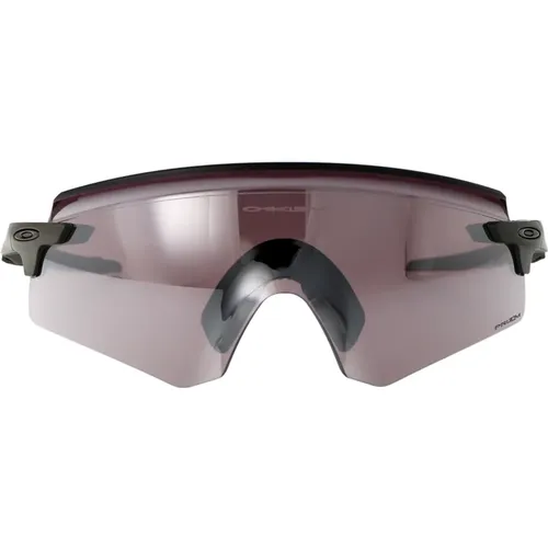 Stylish Sunglasses with Encoder Technology , male, Sizes: 36 MM - Oakley - Modalova