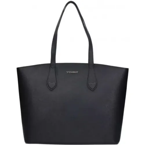 Glossy Leather Tote Bag , female, Sizes: ONE SIZE - Twinset - Modalova