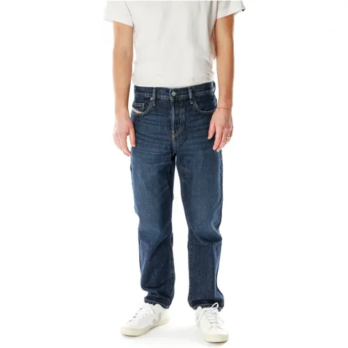 Relaxed Straight Fit Jeans , Herren, Größe: W33 L30 - Diesel - Modalova