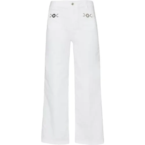 Weiße Jeans für Frauen , Damen, Größe: W30 - Liu Jo - Modalova