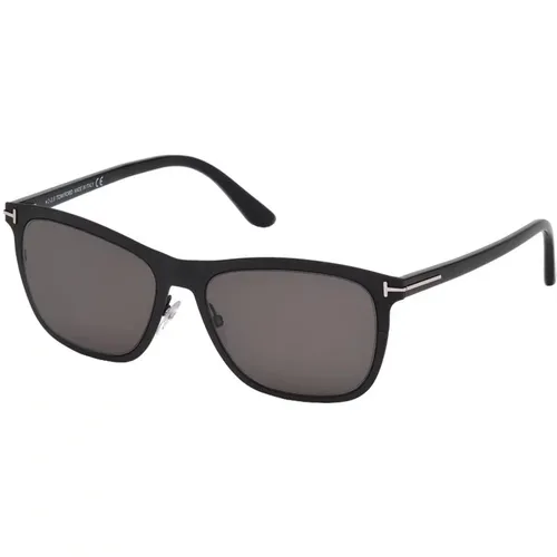 Matte /Smoke Sunglasses Alasdhair FT 0526 , male, Sizes: 55 MM - Tom Ford - Modalova