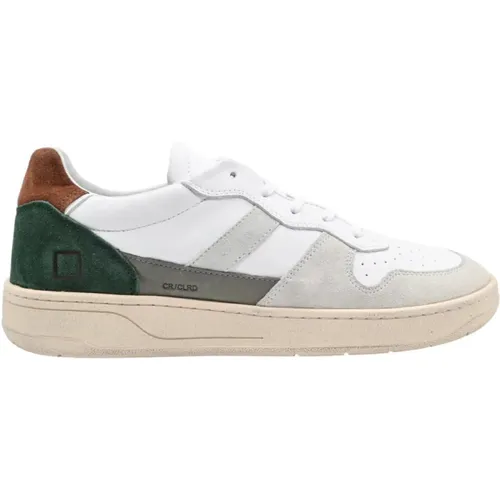 Weiß-Holz Court 2.0 Sneakers - D.A.T.E. - Modalova