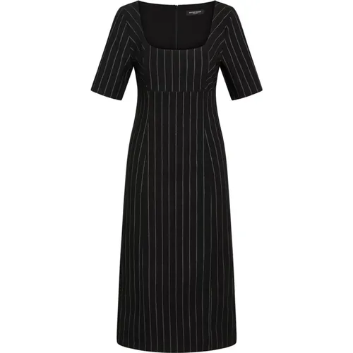 Striped Lurex Dress with Short Sleeves , female, Sizes: M, XS, L - Bruuns Bazaar - Modalova