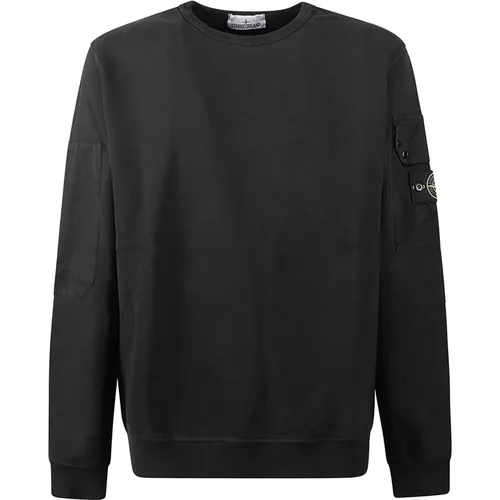 Lässiger Kapuzenpullover für Männer,Lässiger Kapuzenpullover - Stone Island - Modalova