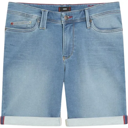 Cipice_B Herren Jeans-Shorts Bermuda , Herren, Größe: W34 - CINQUE - Modalova