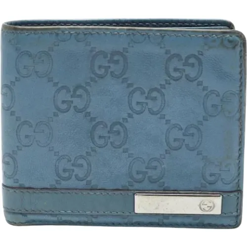 Pre-owned Leather wallets , female, Sizes: ONE SIZE - Gucci Vintage - Modalova