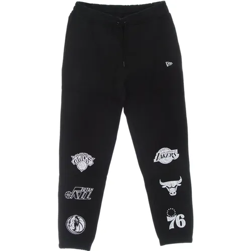 NBA Logo Sweatpants Tracksuit , male, Sizes: XL, XS, L - new era - Modalova