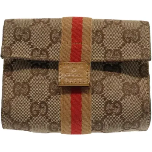 Pre-owned Canvas gucci-bags , female, Sizes: ONE SIZE - Gucci Vintage - Modalova