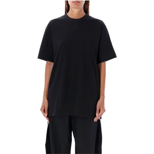 Schwarzes T-Shirt mit JFX-Druck , Damen, Größe: M - Y-3 - Modalova