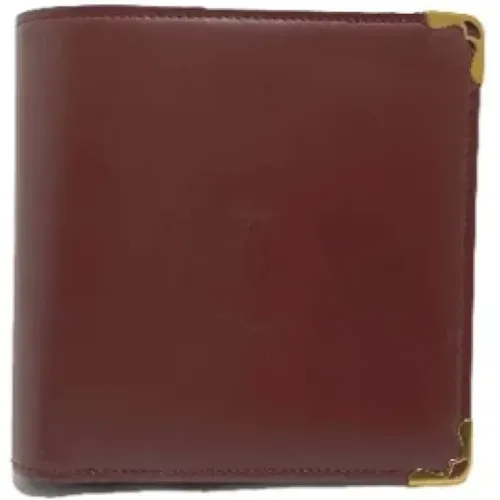 Pre-owned Leather wallets , unisex, Sizes: ONE SIZE - Cartier Vintage - Modalova