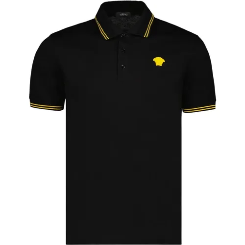 Medusa Polo Shirt , Herren, Größe: M - Versace - Modalova