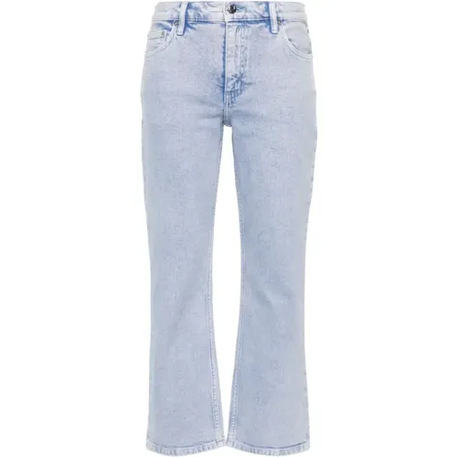 Washed Denim Jeans , female, Sizes: W27, W29, W28 - TORY BURCH - Modalova