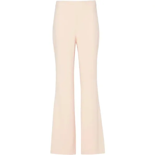 Elegante Rosa Flared Crepe Hose , Damen, Größe: M - Twinset - Modalova