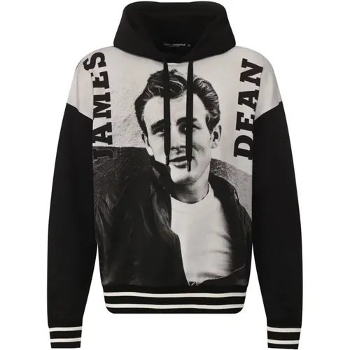 James Dean Sweatshirt , male, Sizes: M, XS, S - Dolce & Gabbana - Modalova