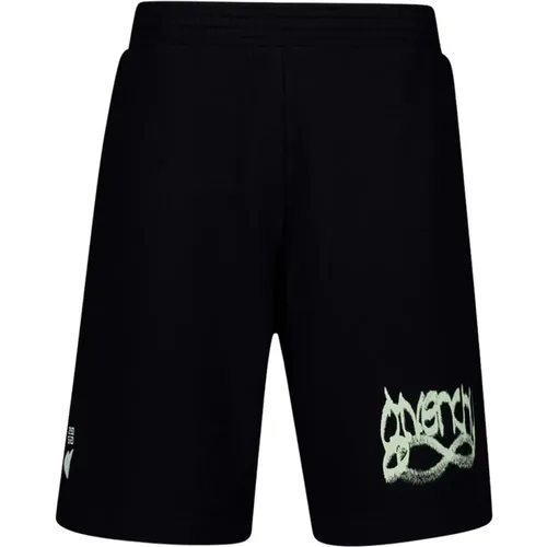 X Chito Bermuda Cotton shorts with Infinity print , male, Sizes: M, S - Givenchy - Modalova