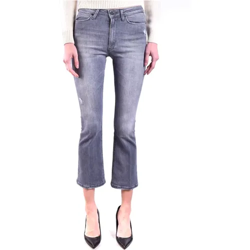 Denim Cropped Jeans , female, Sizes: W27, W28 - Dondup - Modalova