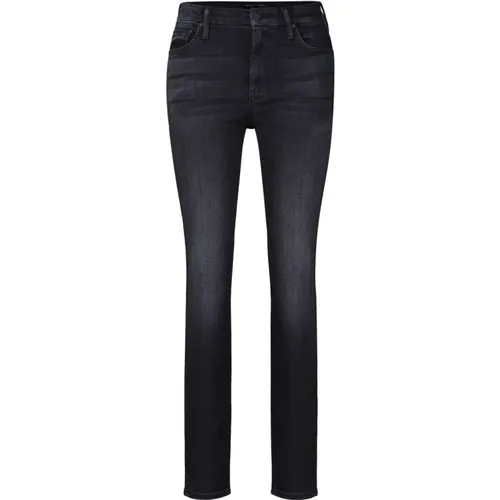 Slim Fit High-Waist Jeans Looker , Damen, Größe: W30 - Mother - Modalova