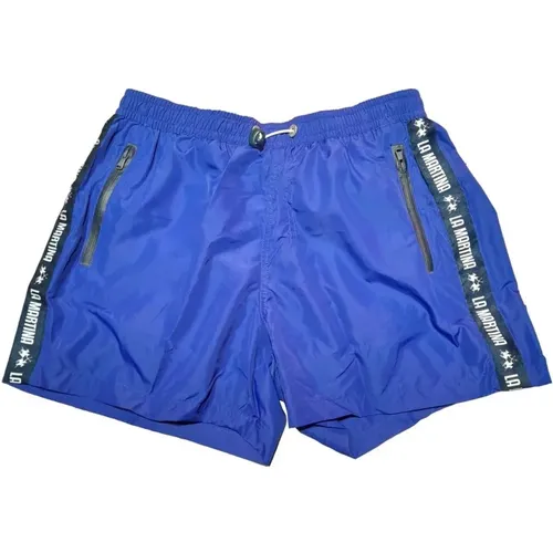 Polyester Drawstring Swimwear with Side Pockets and Logo Detail , male, Sizes: XL, 2XL, M, S, 3XL - LA MARTINA - Modalova