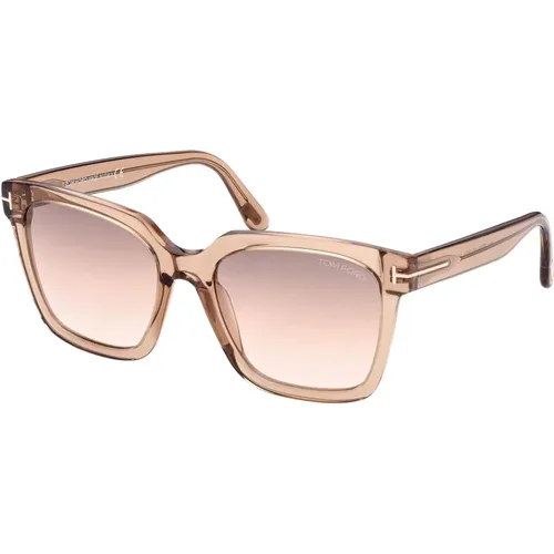Sonnenbrillen , Damen, Größe: 55 MM - Tom Ford - Modalova