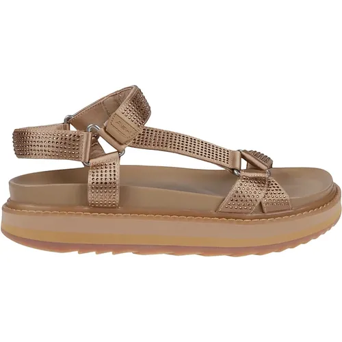 Nude Ugogastrass Flat Sandals , female, Sizes: 7 UK - Ash - Modalova