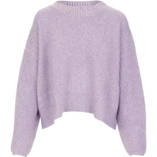 Gemütlicher Strickpullover , Damen, Größe: S - allude - Modalova