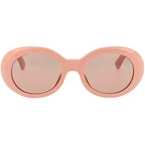 Women`s Accessories Sunglasses Nude Neutrals Ss23 , female, Sizes: 53 MM - Ambush - Modalova