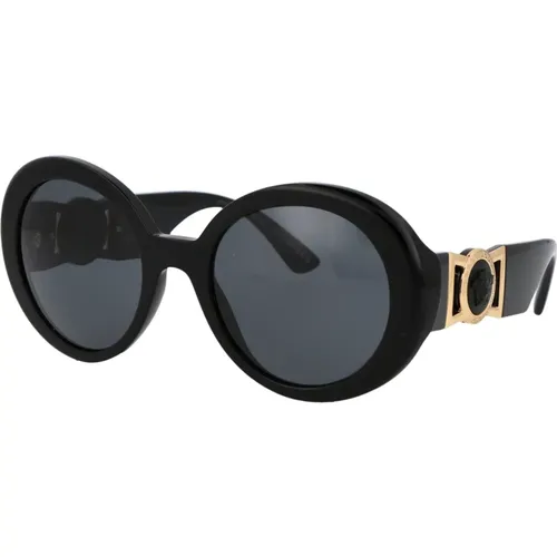 Stylish Sunglasses with Model 0Ve4414 , female, Sizes: 55 MM - Versace - Modalova