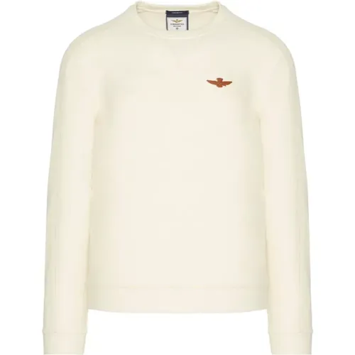 Hoodless Sweatshirt , male, Sizes: L, M, S, XL - aeronautica militare - Modalova