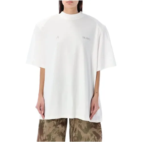 Kilie T-Shirt Weiß , Damen, Größe: M - The Attico - Modalova