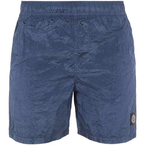 Regular Fit Nylon Metal Badebekleidung , Herren, Größe: S - Stone Island - Modalova