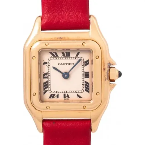 Pre-owned Stainless Steel watches , female, Sizes: ONE SIZE - Cartier Vintage - Modalova