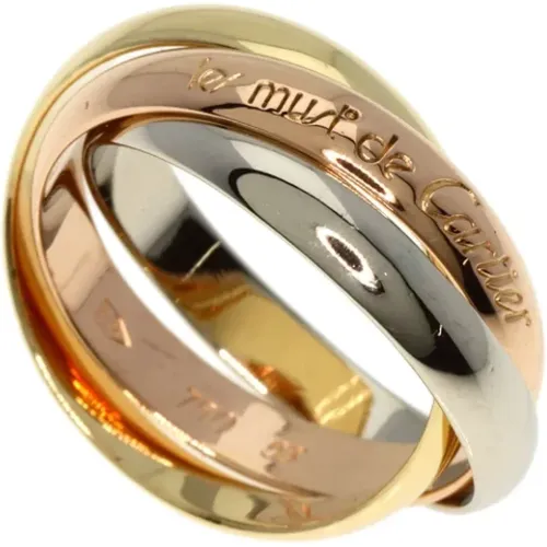 Pre-owned Gold rings , female, Sizes: ONE SIZE - Cartier Vintage - Modalova