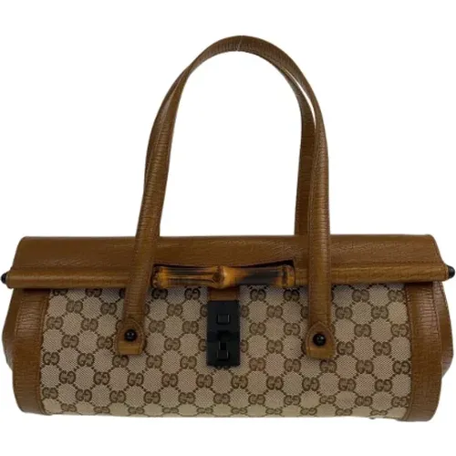 Pre-owned Canvas gucci-bags , female, Sizes: ONE SIZE - Gucci Vintage - Modalova