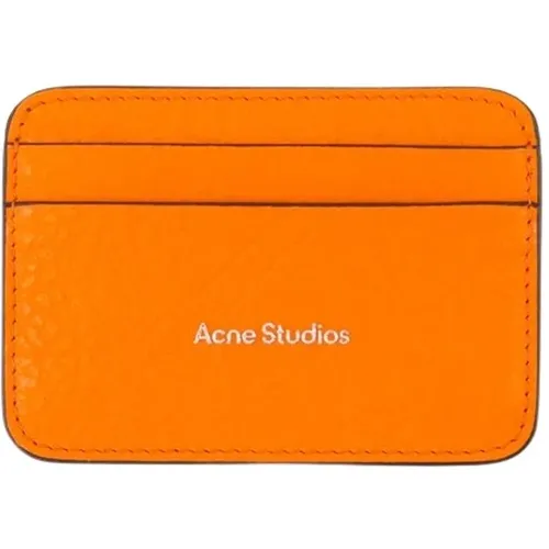 Leather Card Holder , female, Sizes: ONE SIZE - Acne Studios - Modalova