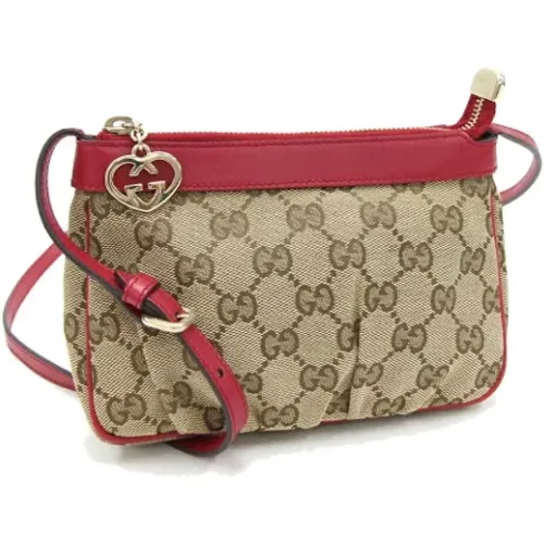 Pre-owned Canvas gucci-bags , female, Sizes: ONE SIZE - Gucci Vintage - Modalova