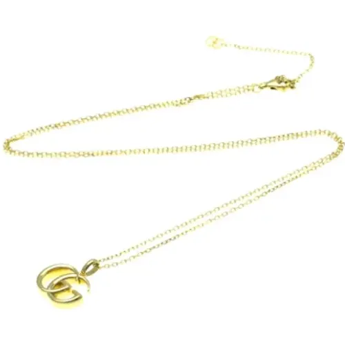 Pre-owned Gold necklaces , female, Sizes: ONE SIZE - Gucci Vintage - Modalova