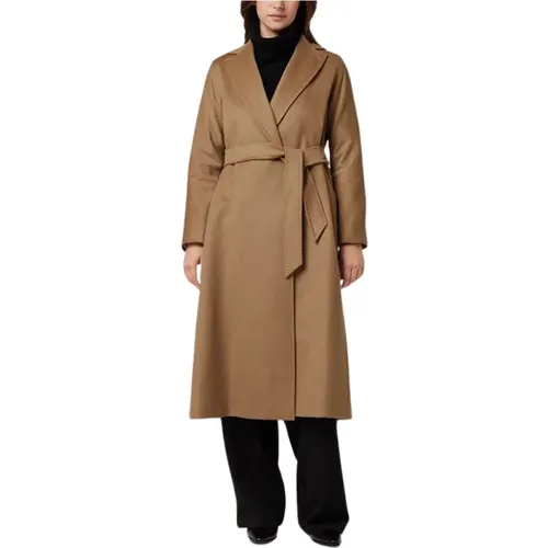 Wool Wrap Coat , female, Sizes: 3XS, 2XS - Max Mara Studio - Modalova