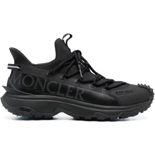 Schwarze Trailgrip Lite2 Low Top Sneakers , Herren, Größe: 39 EU - Moncler - Modalova