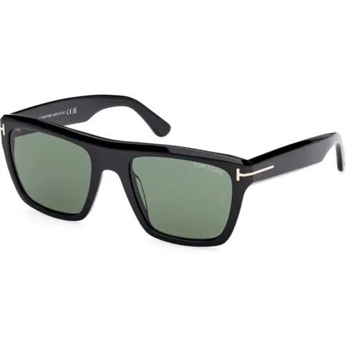 Moderne Herrensonnenbrille , Herren, Größe: 55 MM - Tom Ford - Modalova