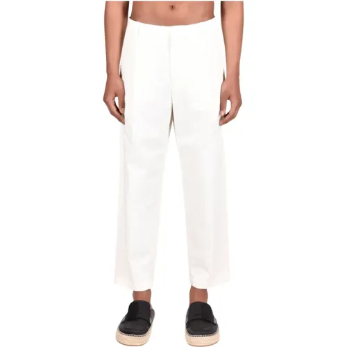 Cotton Blend Slim Fit Trousers , male, Sizes: S, XL, M, L - Barena Venezia - Modalova