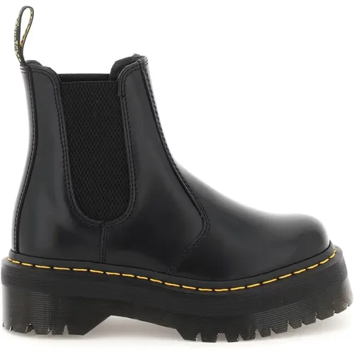 Quad Chelsea Boots with Iconic Stitching , female, Sizes: 7 UK, 8 UK, 4 UK - Dr. Martens - Modalova