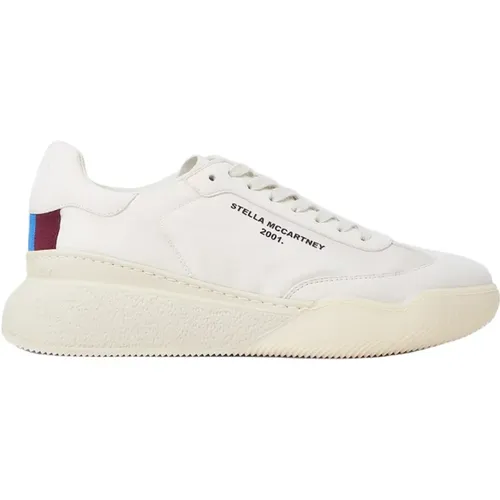 Chunky Sole Lace-Up Sneakers , female, Sizes: 7 UK, 6 UK, 8 UK, 5 UK - Stella Mccartney - Modalova