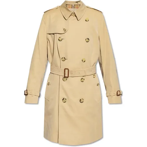 Kensington Mid trench coat , male, Sizes: 2XL, XL, L, M, S - Burberry - Modalova